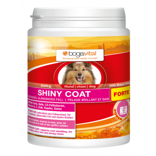 bogavital Shiny Coat Forte Hund 500 g