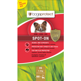 bogaprotect&reg; SPOT-ON Hund XS 3x0.7 ml