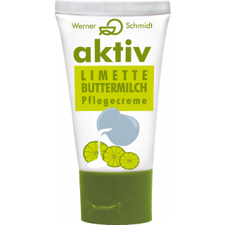 aktiv Pflegecreme Limette Buttermilch 30 ml